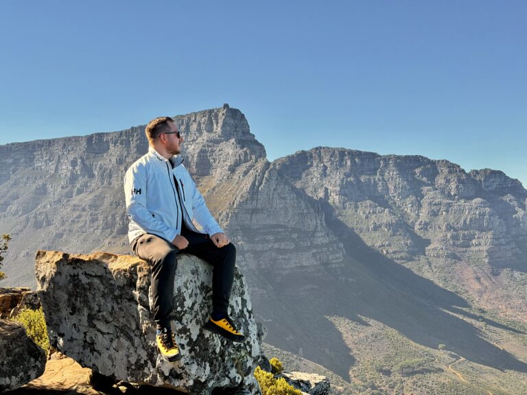 Nomade digital em Cape Town