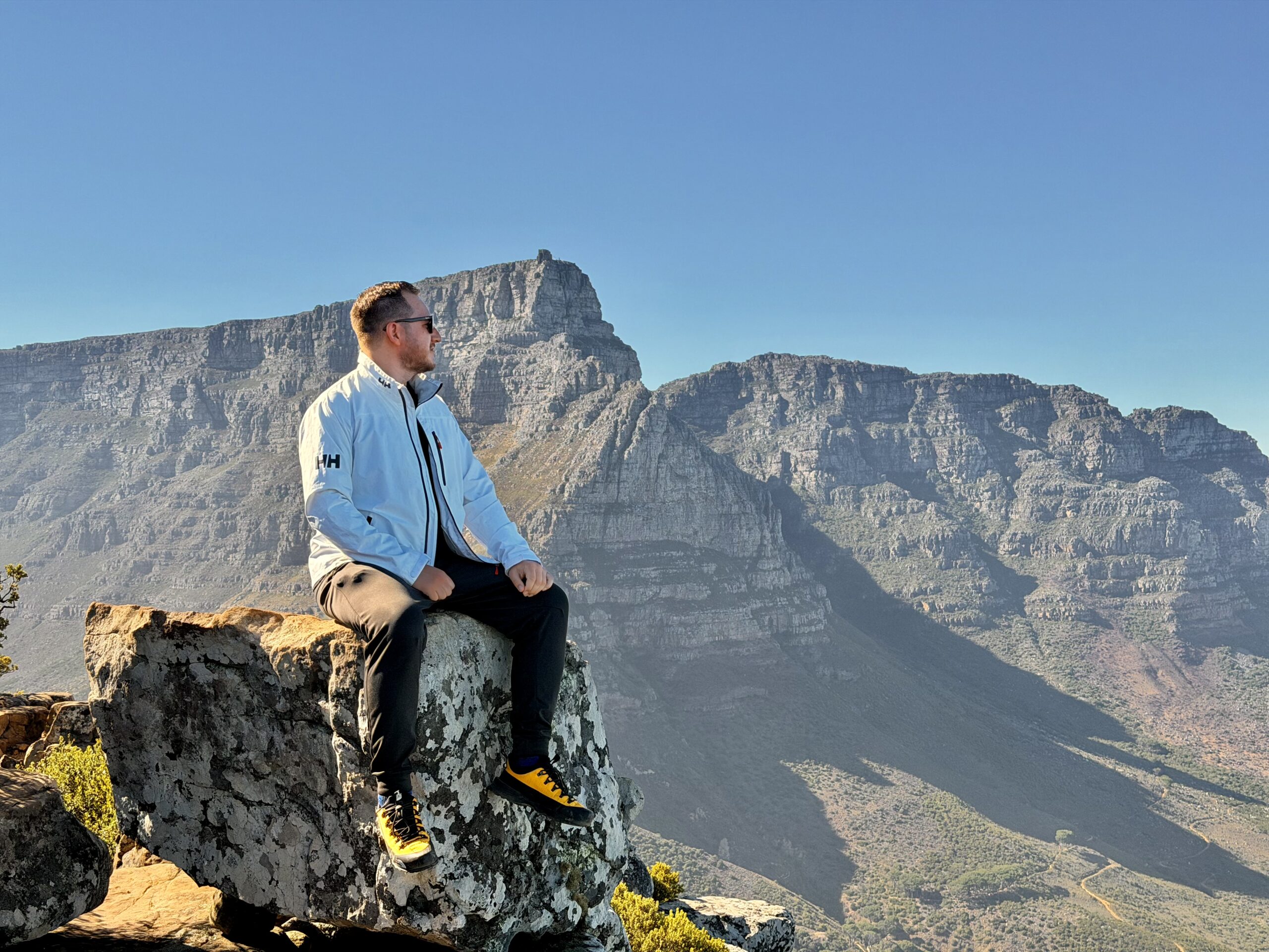 Nomade digital em Cape Town